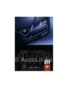 1998 ALFA ROMEO GTV BROCHURE DUITS