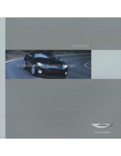 2006 ASTON MARTIN VANQUISH S BROCHURE DUITS