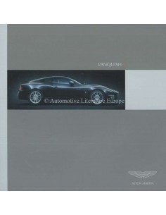 2004 ASTON MARTIN VANQUISH S BROCHURE ENGELS