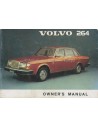 1975 VOLVO 264 BETRIEBSANLEITUNG ENGLISCH
