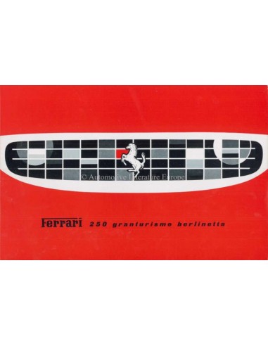 1959 FERRARI 250 GRANTURISMO BERLINETTA PROSPEKT ITALIENSICH