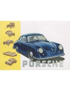 1949 PORSCHE 356 BROCHURE GERMAN