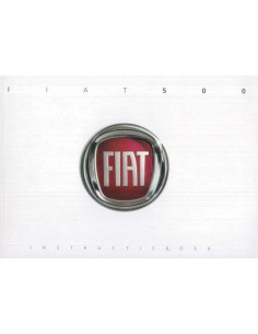 2009 FIAT 500 OWNERS MANUAL DUTCH