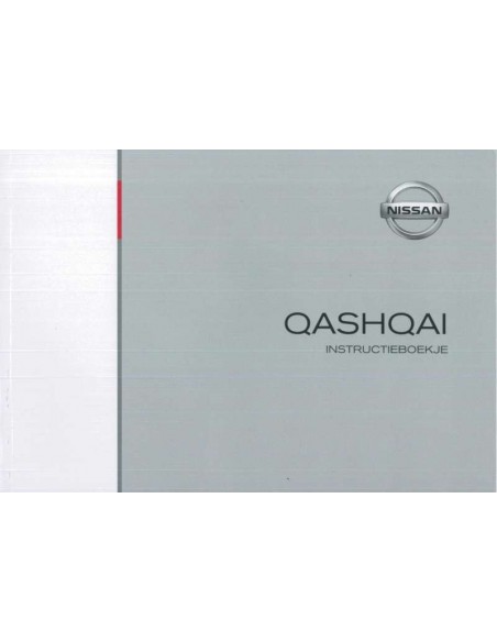 2015 NISSAN QASHQAI INSTRUCTIEBOEKJE NEDERLANDS