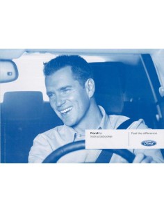 2011 FORD KA INSTRUCTIEBOEKJE NEDERLANDS