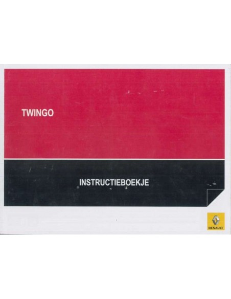 2008 RENAULT TWINGO OWNERS MANUAL DUTCH