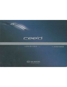 2011 KIA CEE'D INSTRUCTIEBOEK NEDERLANDS