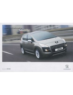 2011 PEUGEOT 3008 OWNERS MANUAL DUTCH