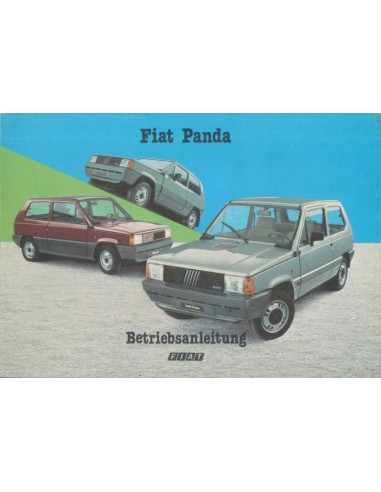 1984 FIAT PANDA INSTRUCTIEBOEK DUITS