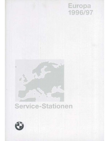 1996/1997 BMW SERVICE DEALERS EUROPA HANDBOEK
