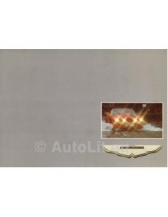 1975 ASTON MARTIN RANGE BROCHURE ENGLISH