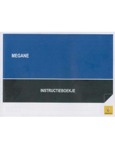 2010 RENAULT MÉGANE INSTRUCTIEBOEKJE NEDERLANDS