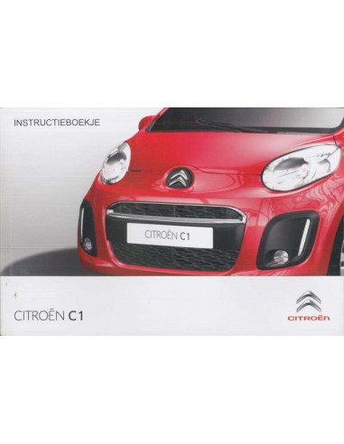 2012 CITROEN C1 BETRIEBSANLEITUNG NIEDERLANDISCH