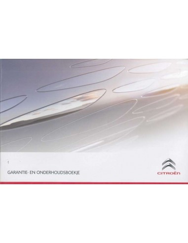 2013 CITROËN GARANTIE & SERVICE INSTRUCTIEBOEKJE NEDERLANDS