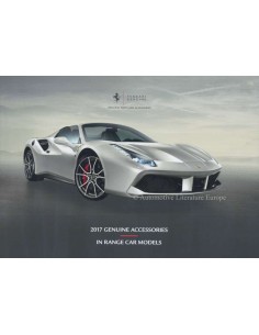 2017 FERRARI GENUINE ACCESSORIES BROCHURE ENGELS