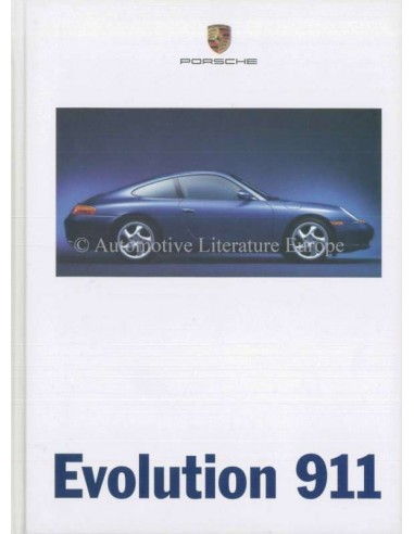1998 PORSCHE 911 CARRERA HARDCOVER BROCHURE DUITS