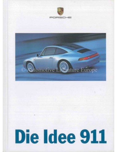 1998 PORSCHE 911 CARRERA TARGA & TURBO HARDCOVER PROSPEKT DEUTSCH