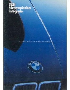1985 BMW 3 SERIES 325I BROCHURE FRANZÖSISCH