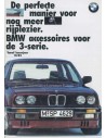 1987 BMW 3 SERIE ACCESSOIRES BROCHURE NEDERLANDS