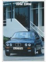 1987 BMW 3 SERIE DIESEL BROCHURE DUITS