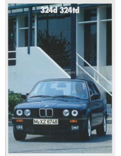 1987 BMW 3ER TOURING PROSPEKT NIEDERLÄNDISCH