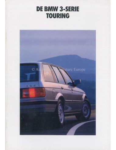 1990 BMW 3 SERIES TOURING BROCHURE DUTCH