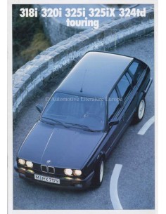 1990 BMW 3 SERIE TOURING BROCHURE DUITS