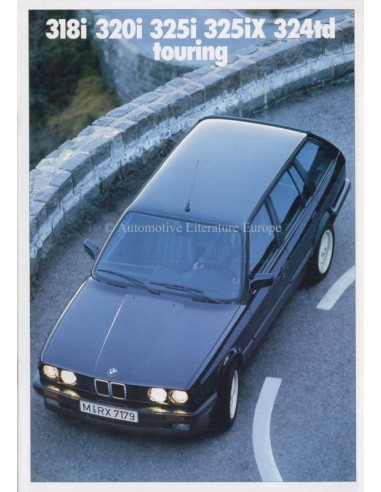 1990 BMW 3ER TOURING BROCHURE DEUTSCH