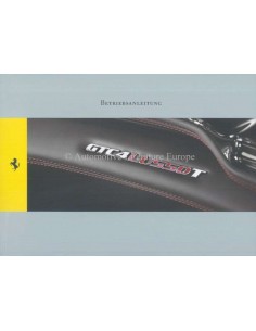 2017 FERRARI GTC4 LUSSO T BETRIEBSANLEITUNG DEUTSCH
