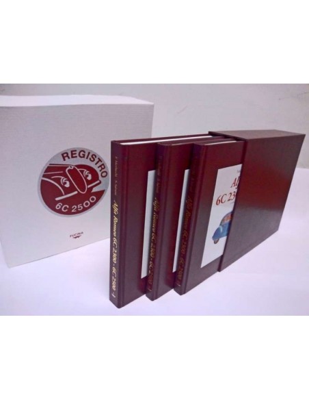ALFA ROMEO 6C 2300 - 6C 2500 (ITALIAN/ENGLISH EDITION) -  BOOK