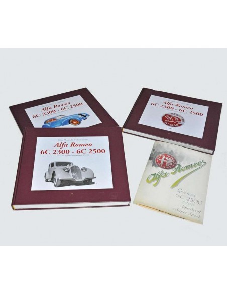 ALFA ROMEO 6C 2300 - 6C 2500 (ITALIAN/ENGLISH EDITION) -  BOOK