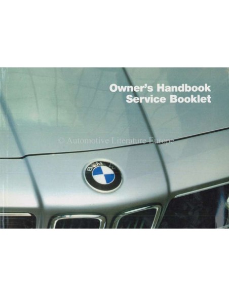 1985 BMW 6 SERIES OWNERS MANUAL ENGLISH