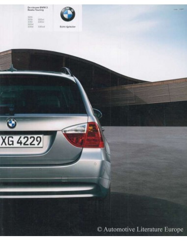 2005 BMW 3ER TOURING PROSPEKT NIEDERLÄNDISCH