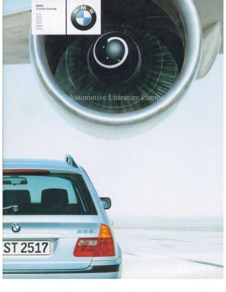 2001 BMW 3 SERIE TOURING BROCHURE NEDERLANDS