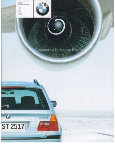 2001 BMW 3 SERIES TOURING BROCHURE DUTCH