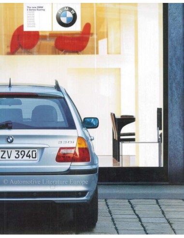 2002 BMW 3ER LIMOUSINE PROSPEKT ENGLISCH
