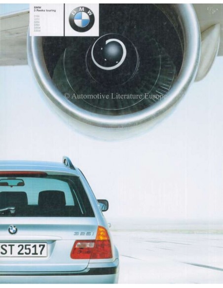 2001 BMW 3ER TOURING PROSPEKT NIEDERLÄNDISCH