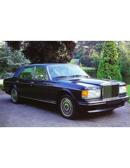 1986 ROLLS ROYCE SILVER SPUR INSTRUCTIEBOEKJE DUITS