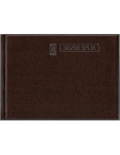 1986 ROLLS ROYCE SILVER SPUR INSTRUCTIEBOEKJE ENGELS