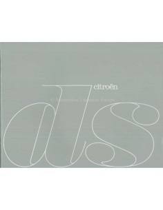 1963 CITROEN DS BROCHURE NEDERLANDS