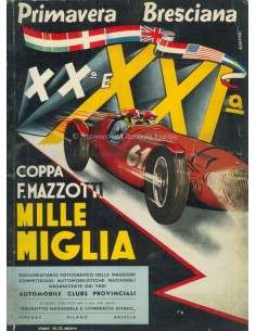 1954 MILLE MIGLIA JAARBOEK ITALIAANS