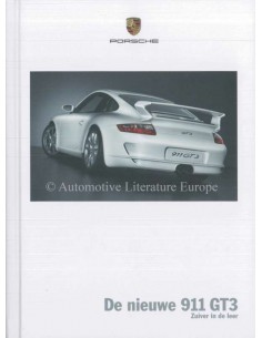 2006 PORSCHE 911 GT3 HARDCOVER BROCHURE NEDERLANDS