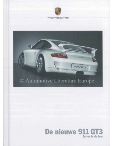 2006 PORSCHE 911 GT3 HARDBACK BROCHURE DUTCH