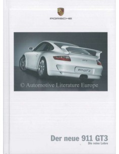 2006 PORSCHE 911 GT3 HARDCOVER PROSPEKT DEUTSCH