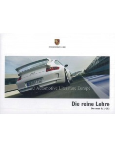 2006 PORSCHE 911 GT3 BROCHURE GERMAN
