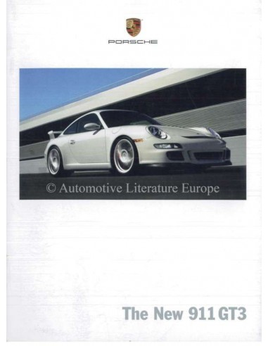 2006 PORSCHE 911 GT3 BROCHURE ENGELS USA
