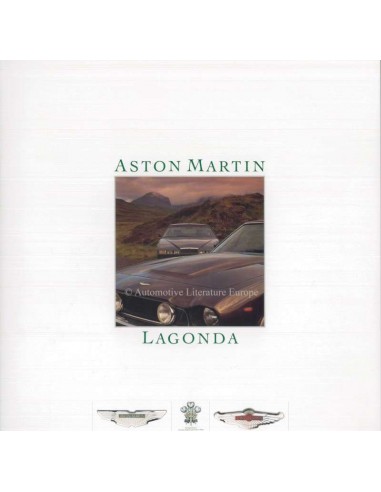 1986 ASTON MARTIN LAGONDA PROSPEKT ENGLISCH