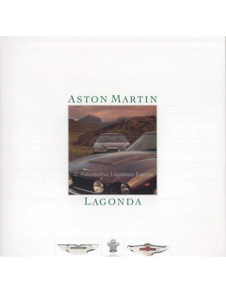 1986 ASTON MARTIN LAGONDA BROCHURE ENGLISH
