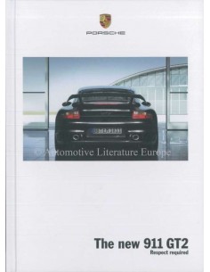 2008 PORSCHE 911 GT2 HARDCOVER BROCHURE ENGELS