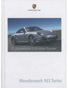 2006 PORSCHE 911 TURBO HARDBACK BROCHURE DUTCH